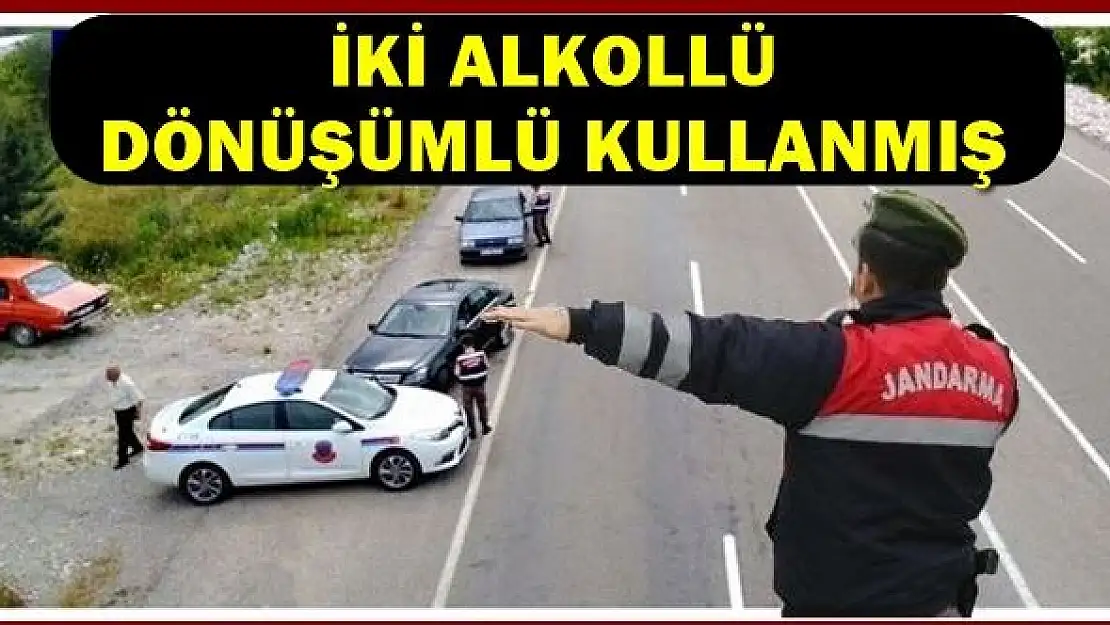 Hem sürücü, hem yanındaki yandı 