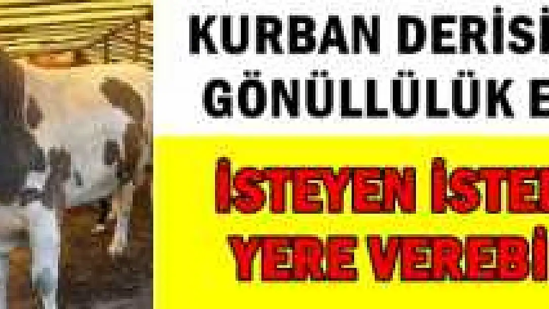 Herkes Derisini İstediği Yere Verebilir