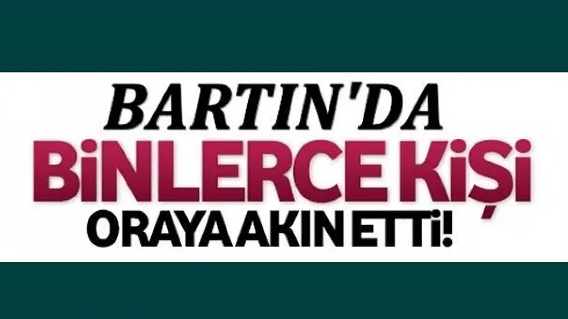 Herkes oraya akın etti!
