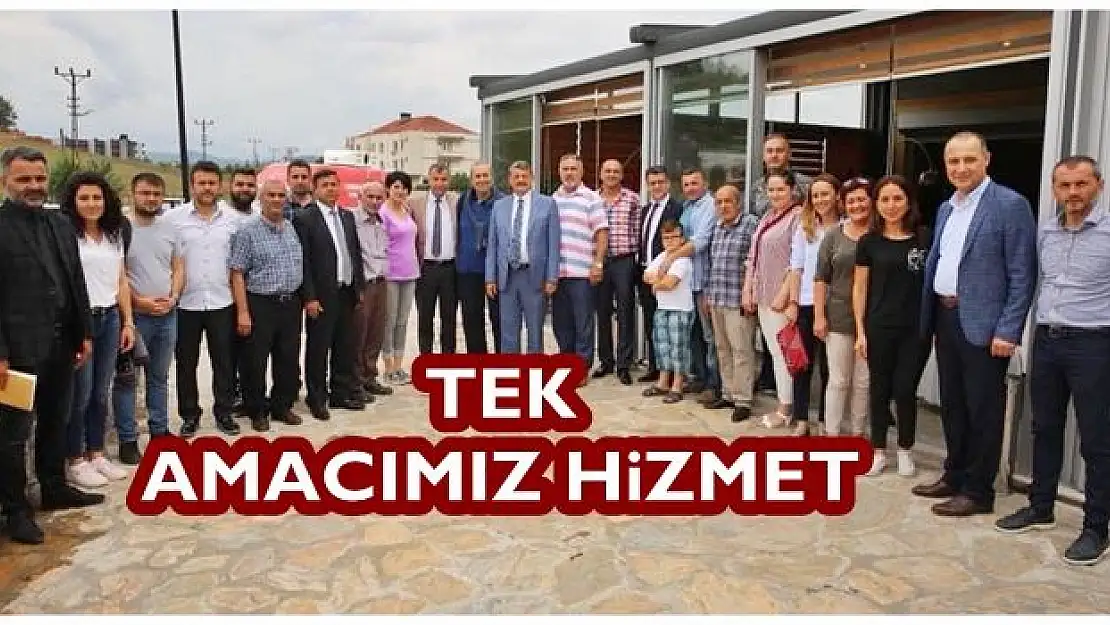 Hizmet yarışında ipi göğüsleyeceğiz
