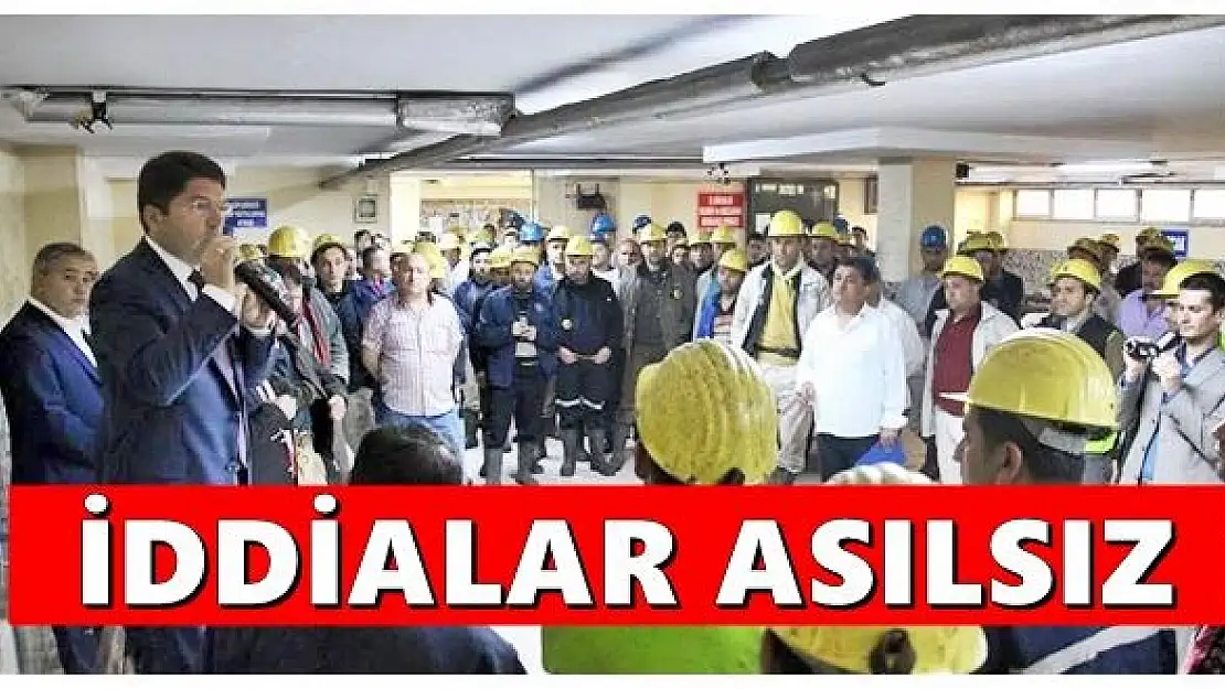 İddialar asılsız, konu çarpıtılıyor 