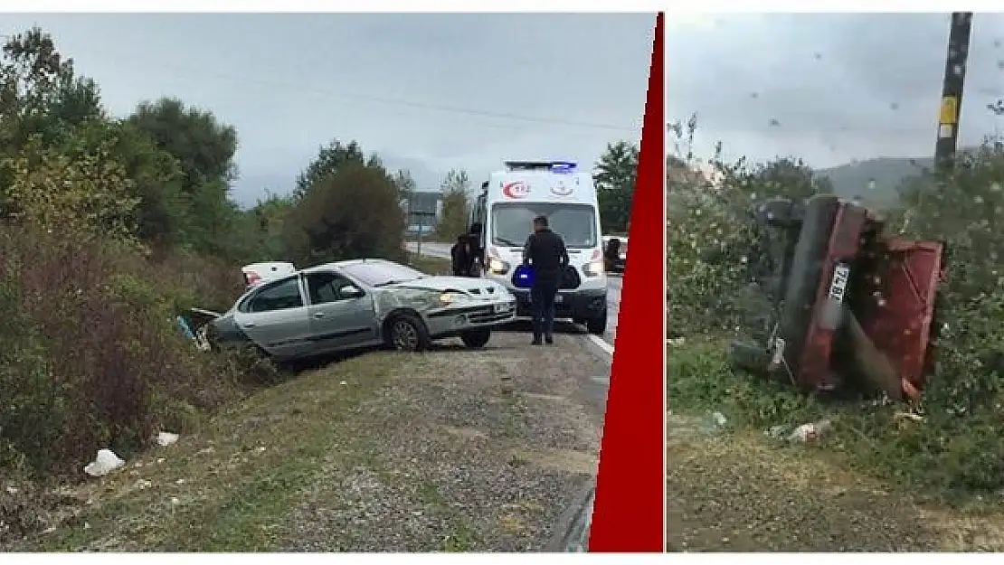 İki ayrı noktada kaza