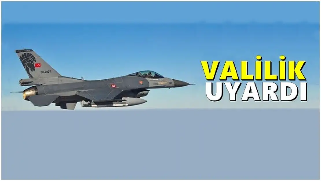 iki gün savaş uçaklarına dikkat