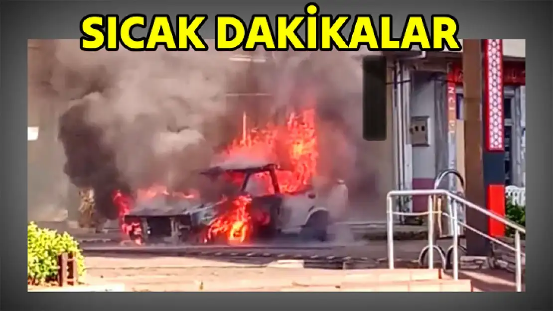 İlçe merkezinde sıcak dakikalar