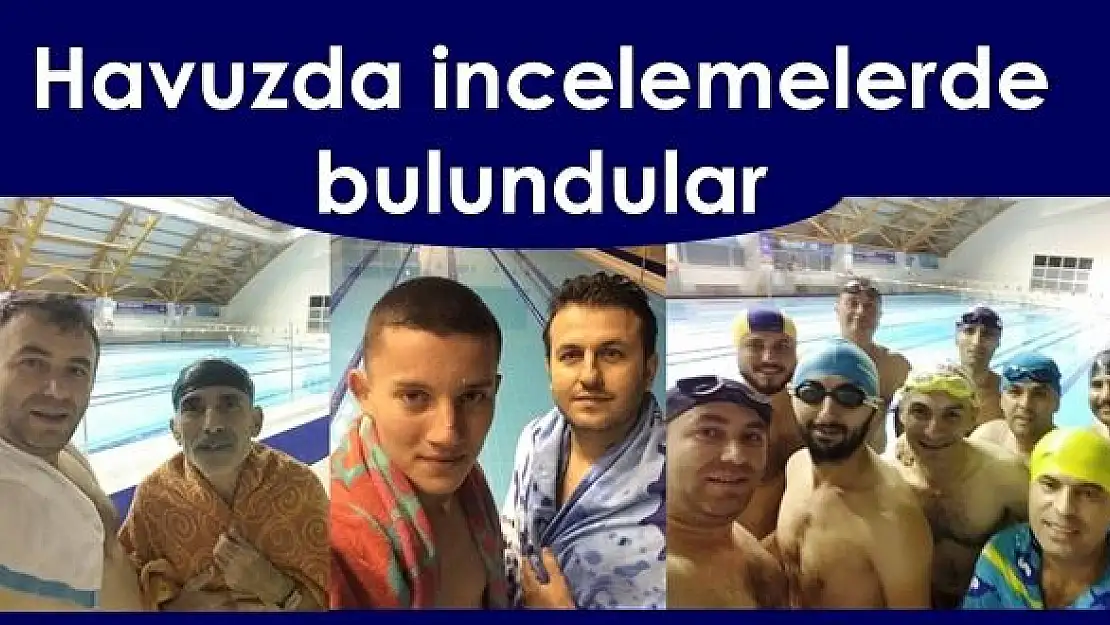 İnceleme bahane, havuz sefası şahane