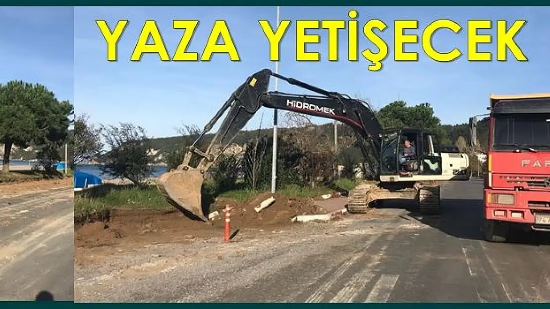 İnkumu'nda çalışmalar başladı