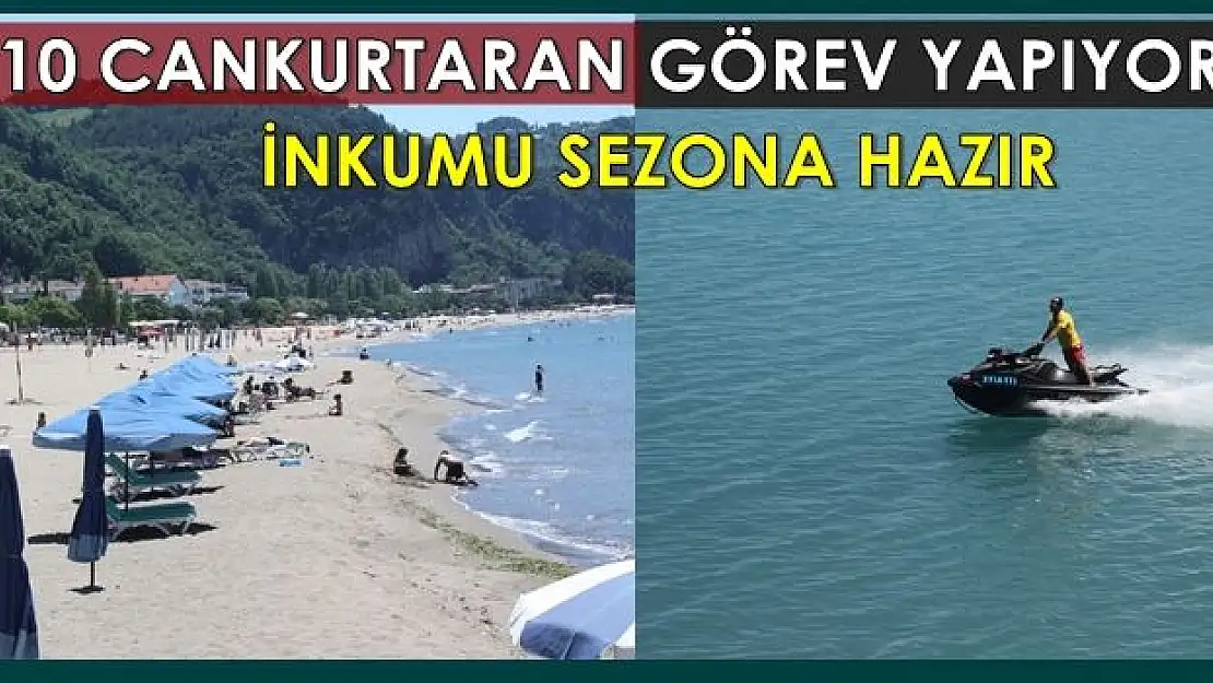 İnkumu'nda deniz sezonu açıldı