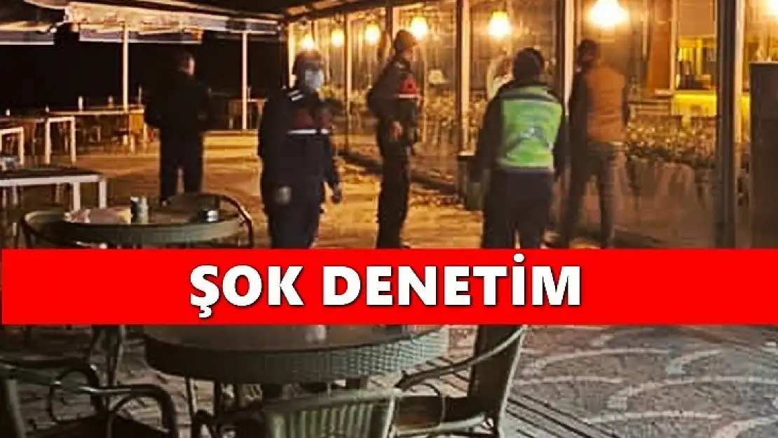 İnkumu'nda şok denetimde ceza yağdı