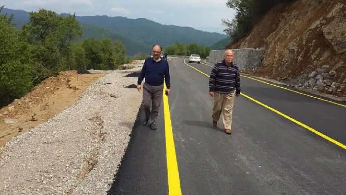 İnkumu yolu Valinin el atmasıyla çözüldü
