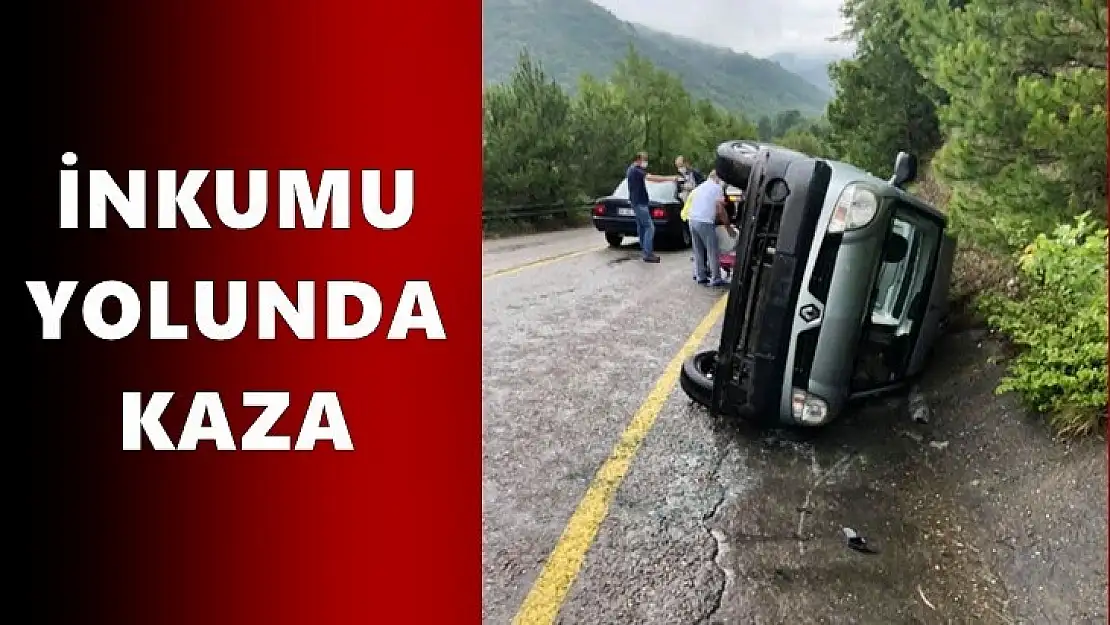 İnkumu yolunda kaza