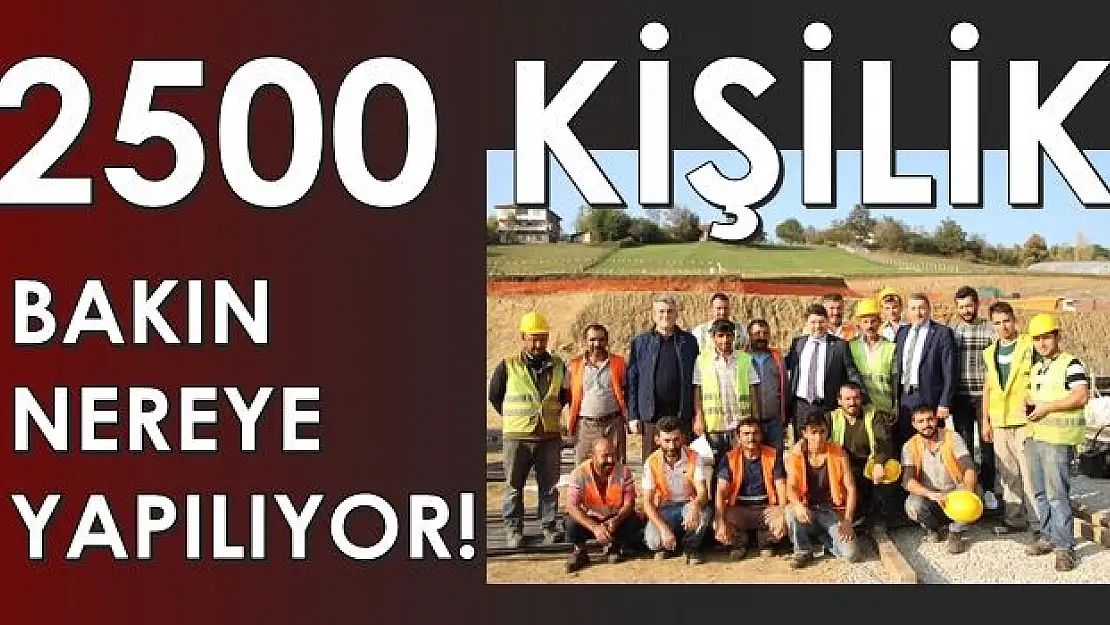 İnşaatına başlandı!