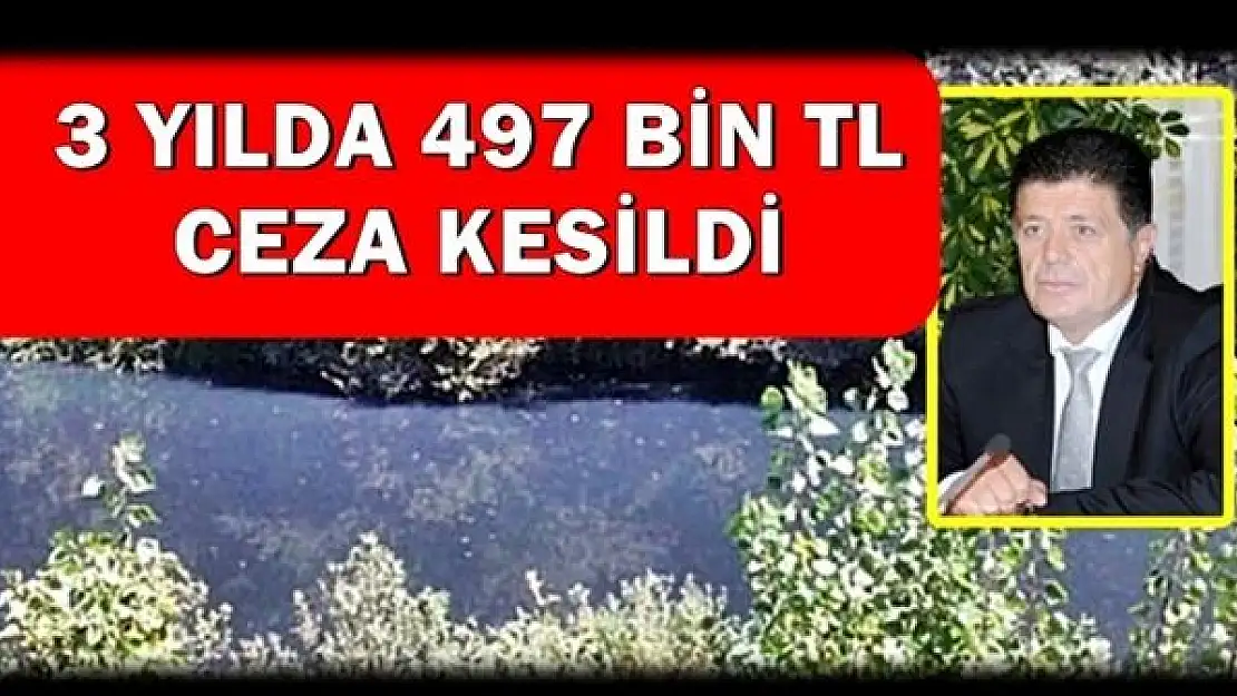 Irmağı kirletenlere rekor ceza
