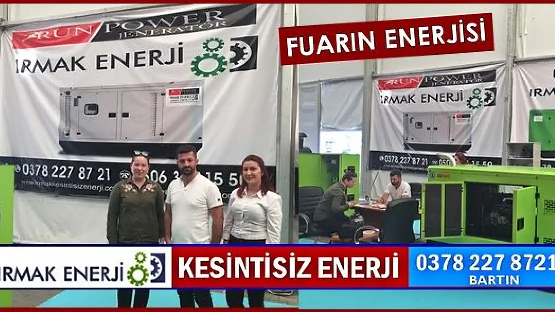 Irmak Enerji Fuarın Kesintisiz Güç Kaynağı