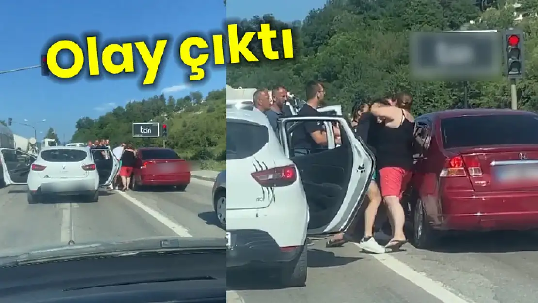 Işıklarda olay çıktı