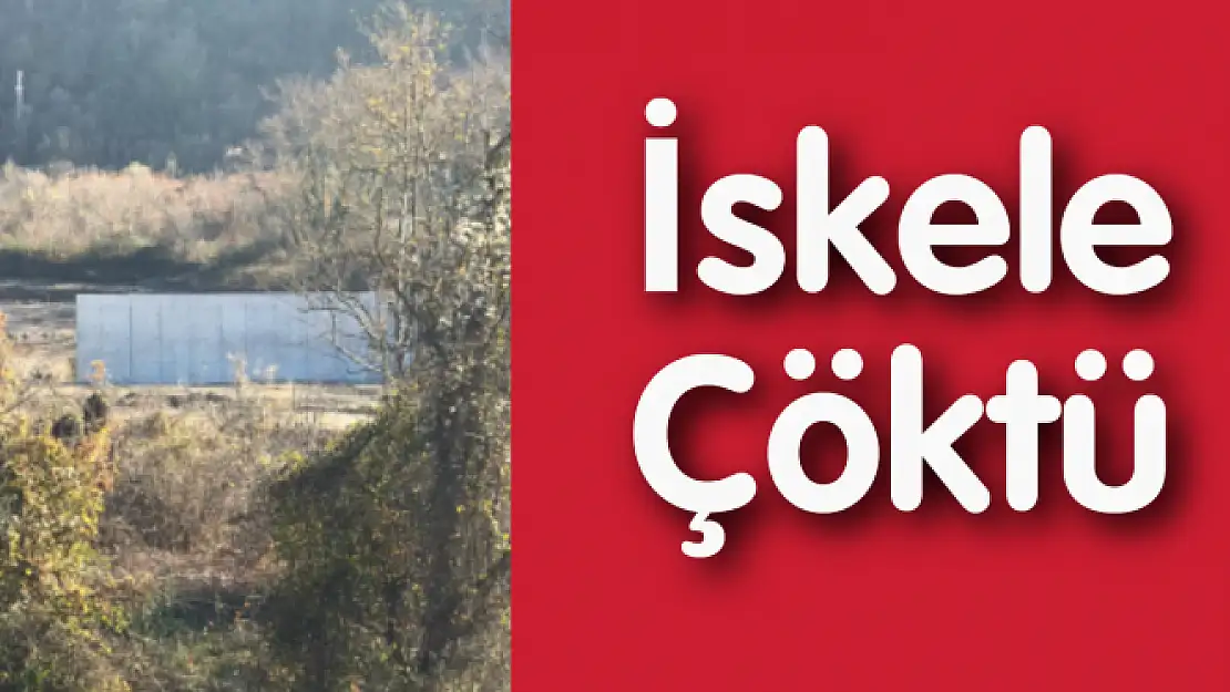 İskele çöktü, yaralılar var 