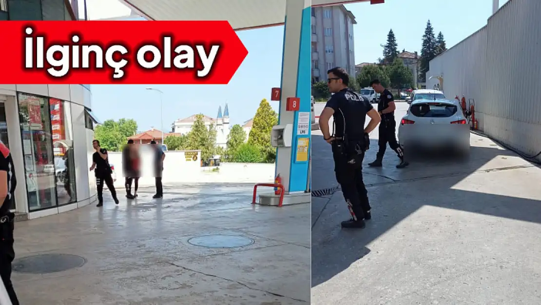 İstasyonda ilginç olay