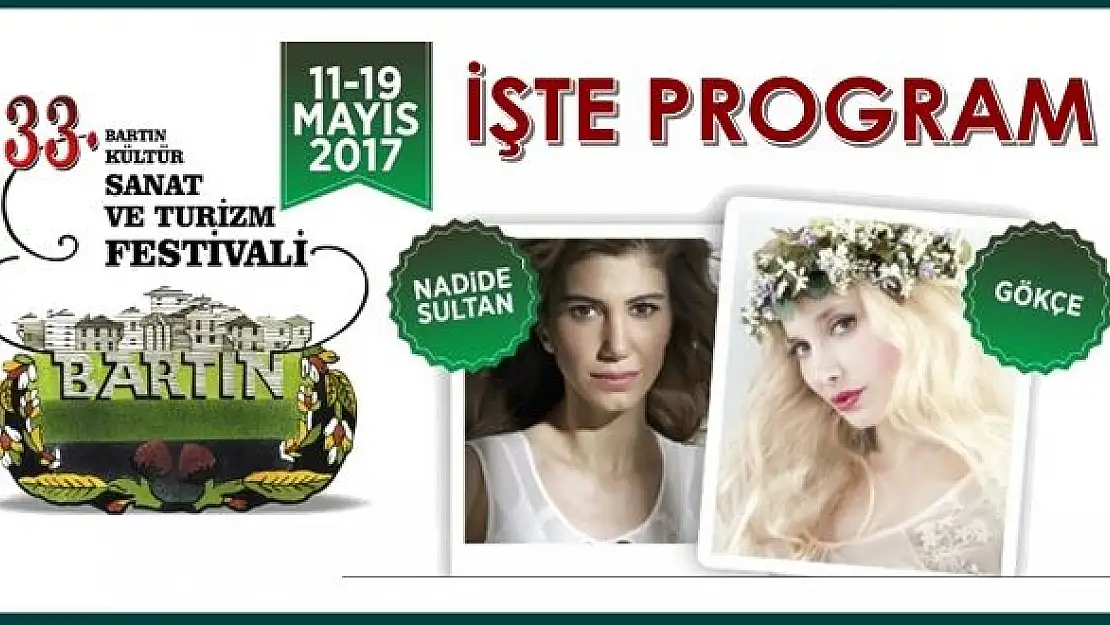 İşte 33.Kültür sanat festivalinin programı