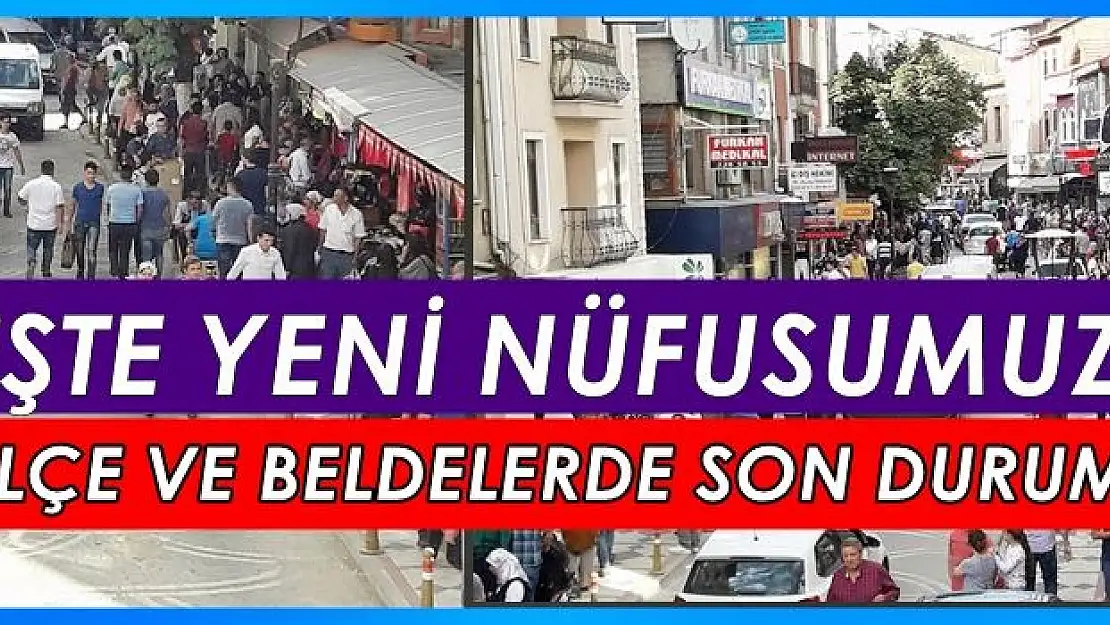 İşte Bartın'ın yeni nüfusu