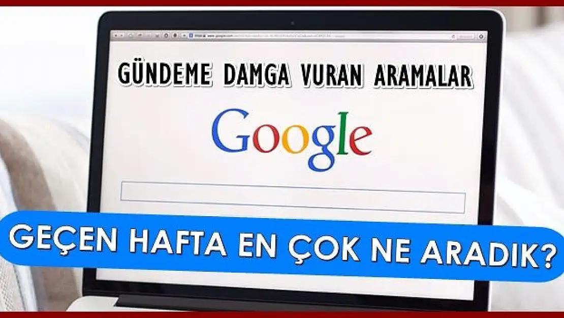 İşte geçen hafta Google'da en çok arananlar