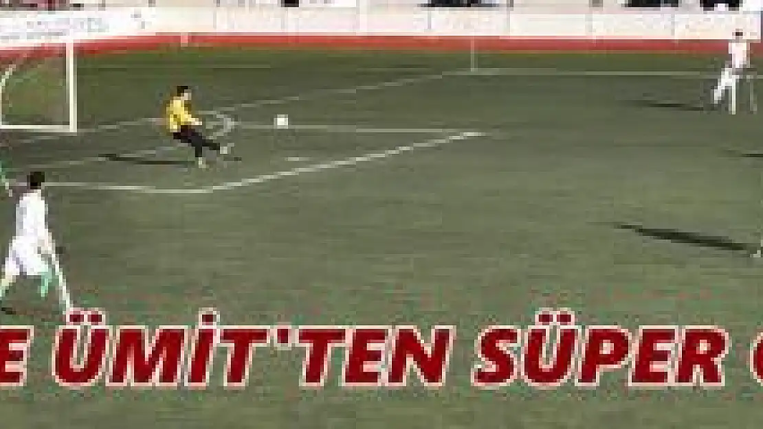İşte Kozcağızlı Ümit'in ilginç golü