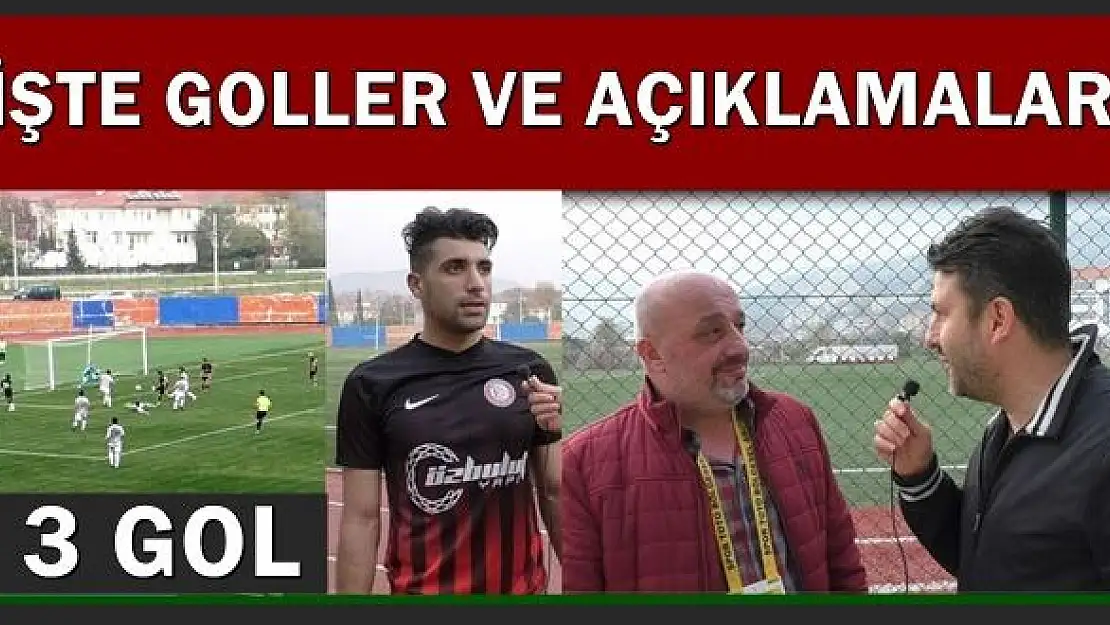 İşte maçın golleri ve açıklamalar