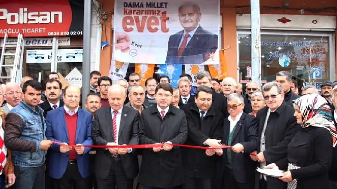 İstikrar ve güçlü Türkiye için evet 