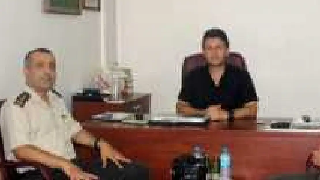 JANDARMA KOMUTANI AKTEMUR'DAN BGGD'YE ZİYARET
