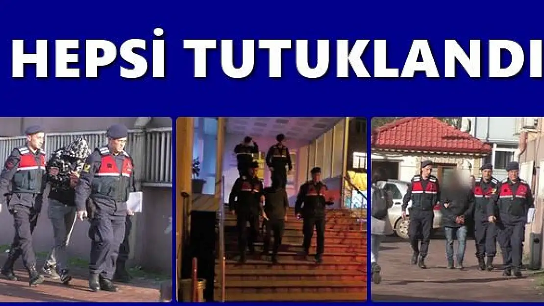 Jandarma teker teker yakaladı