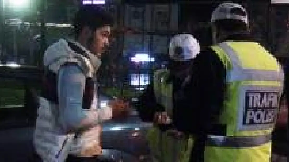 Jandarma ve Polis ekipleri alkol uygulaması yaptı