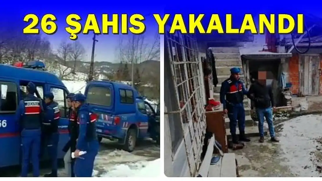 Jandarmadan dev operasyon