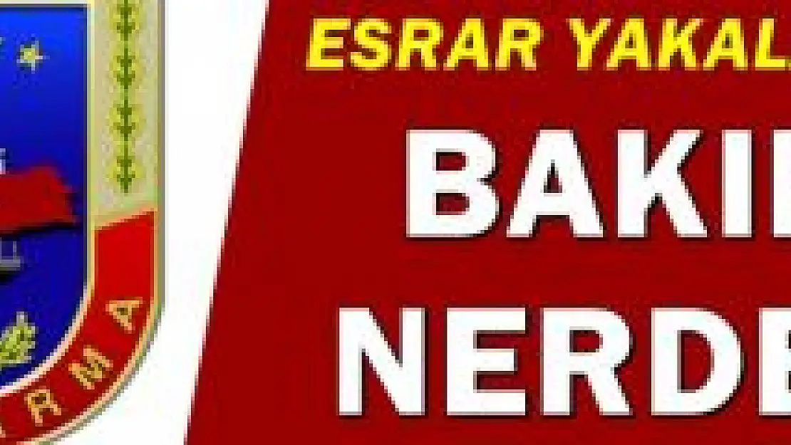 Jandarmadan esrar operasyonu