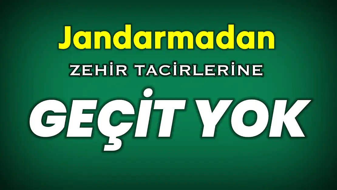 Jandarmadan iki operasyon