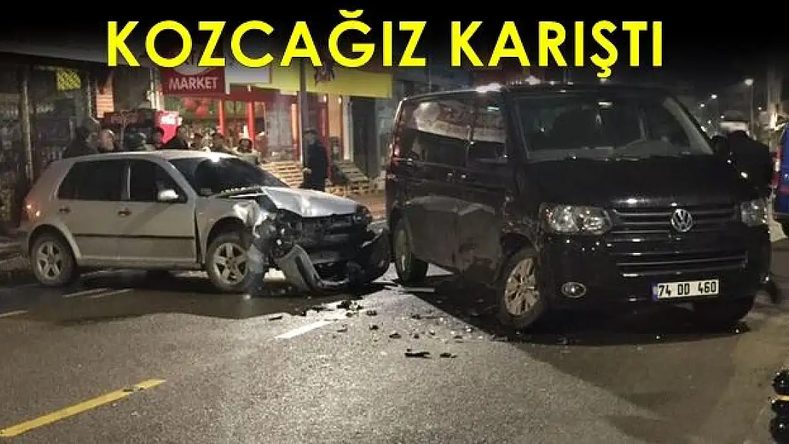 Jandarmadan kaçarken kaza yaptılar