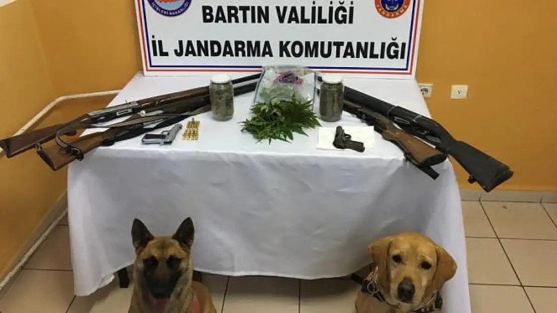Jandarmadan şüpheli şahıslara baskın