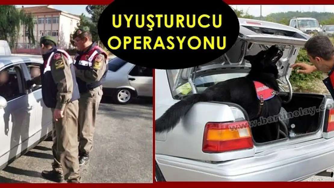 Jandarmadan uyuşturucu tacirlerine darbe