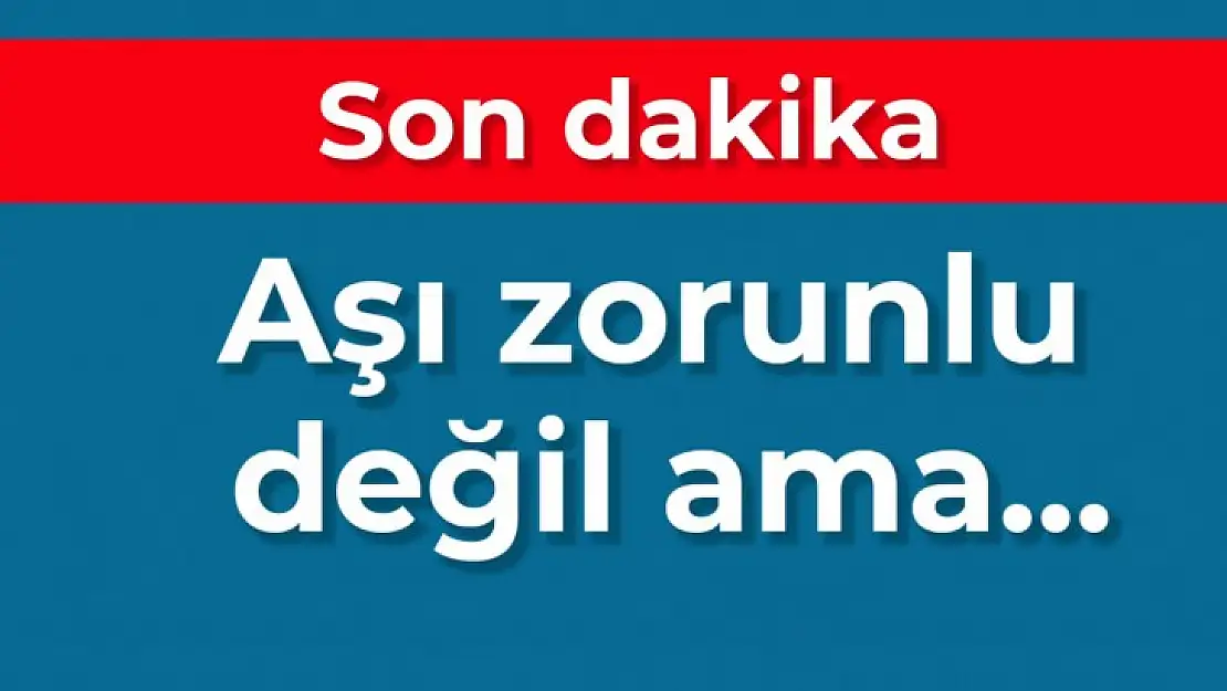 Kabine toplantısı sonrası açıklama