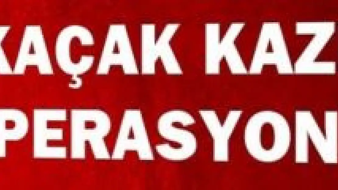 Kaçak kazı yapan 9 kişi suçüstü yakalandı