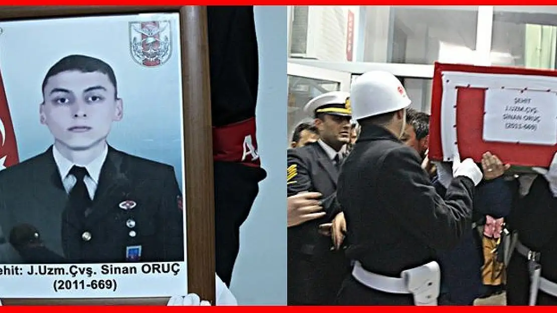 Kahraman Şehidimizin naaşı Bartın'a geldi