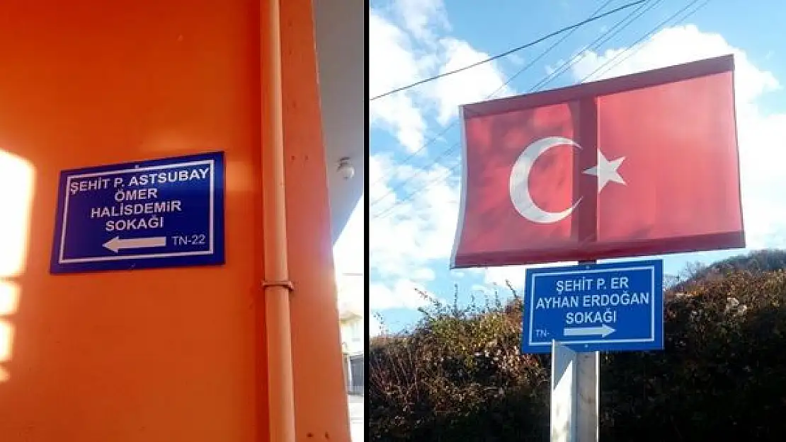 Kahramanların isimleri yaşatılıyor 