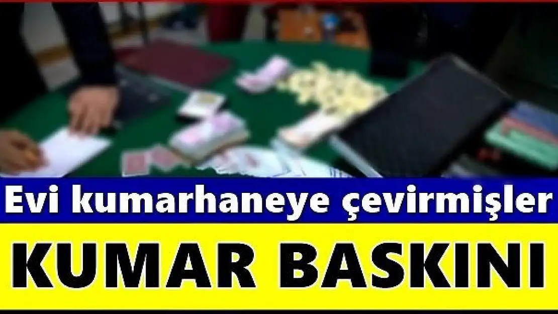 Kahvehaneler kapanınca evi kumarhaneye çevirdiler