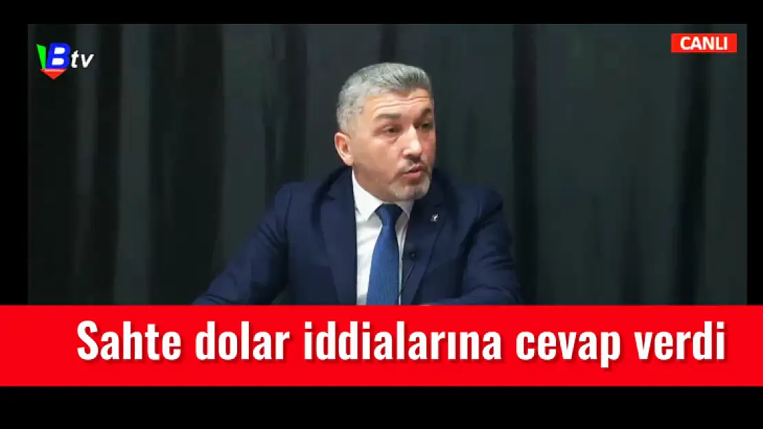 Kalaycı'dan sahte dolar açıklaması