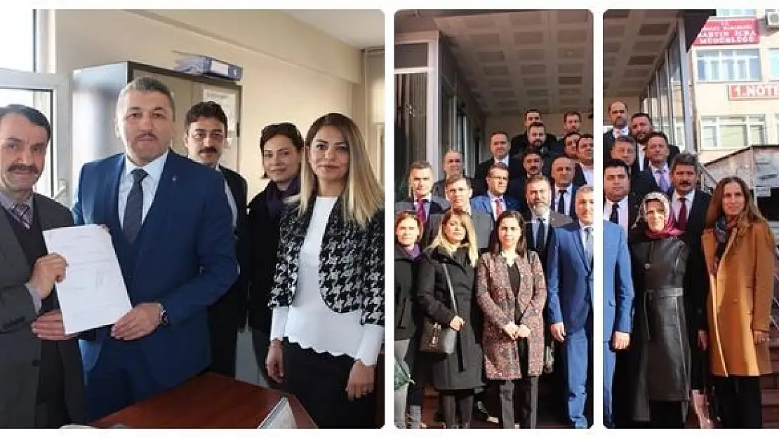 Kalaycı Mazbatayı aldı, seçim startını verdi 