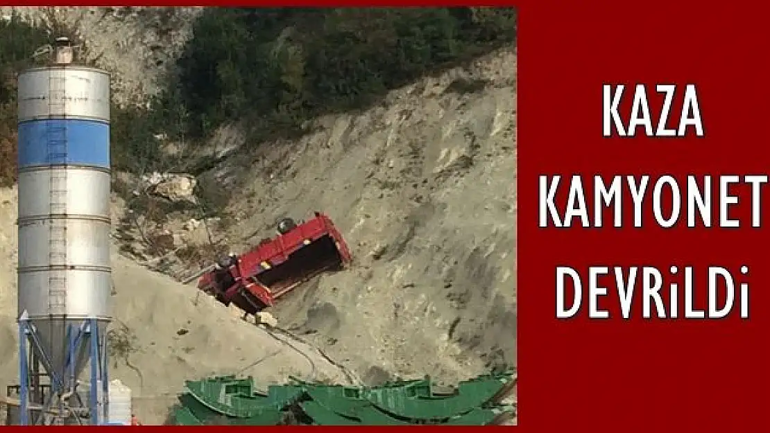 Kamyonet Devrildi