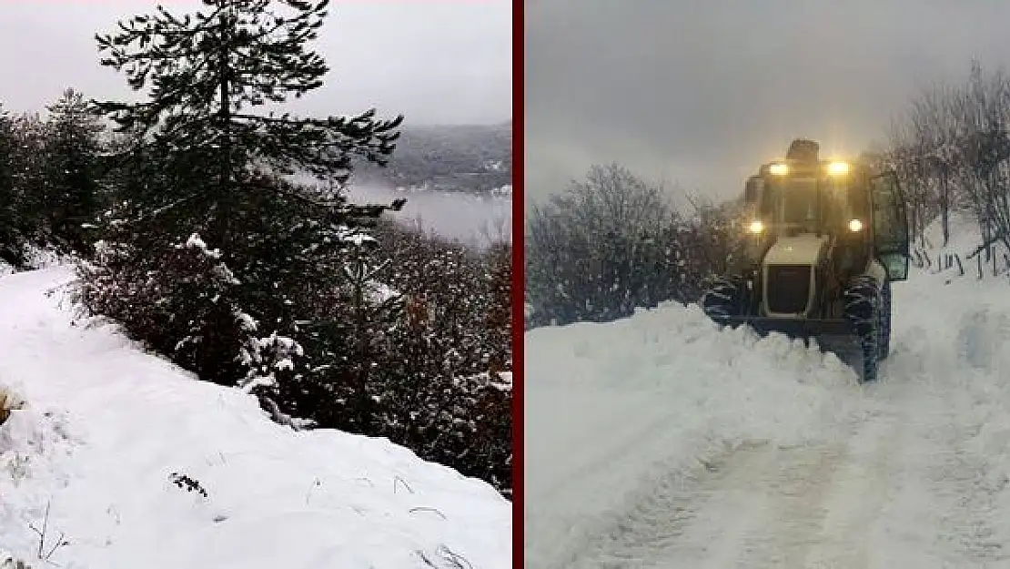 Kapanan 66 köy yolu ulaşıa açıldı