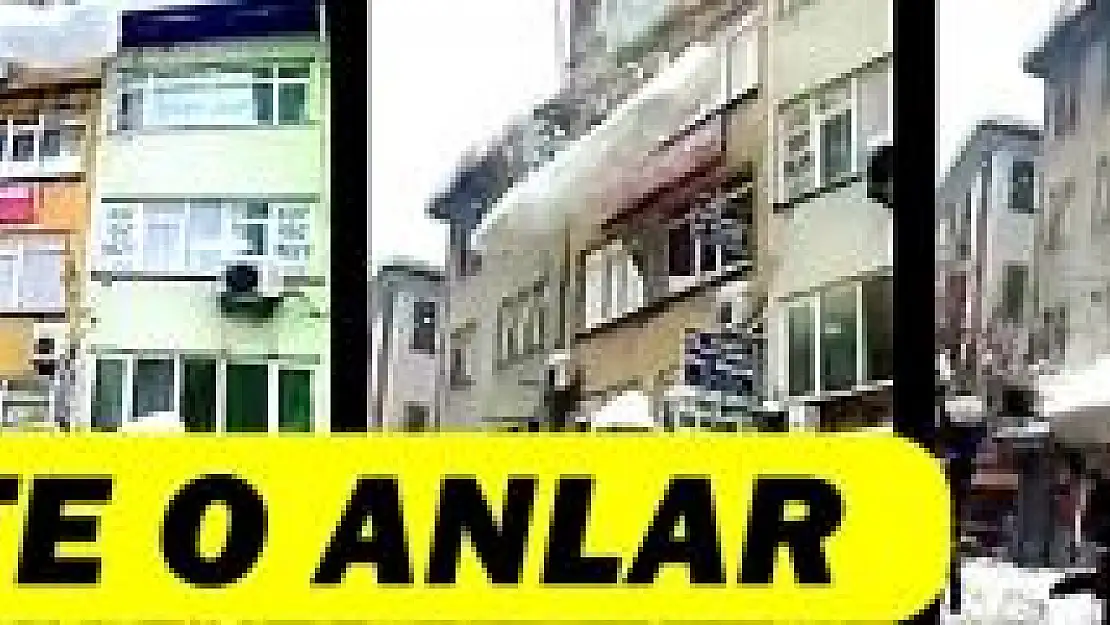 Kar Kütlesi Çatıdan Böyle Düştü