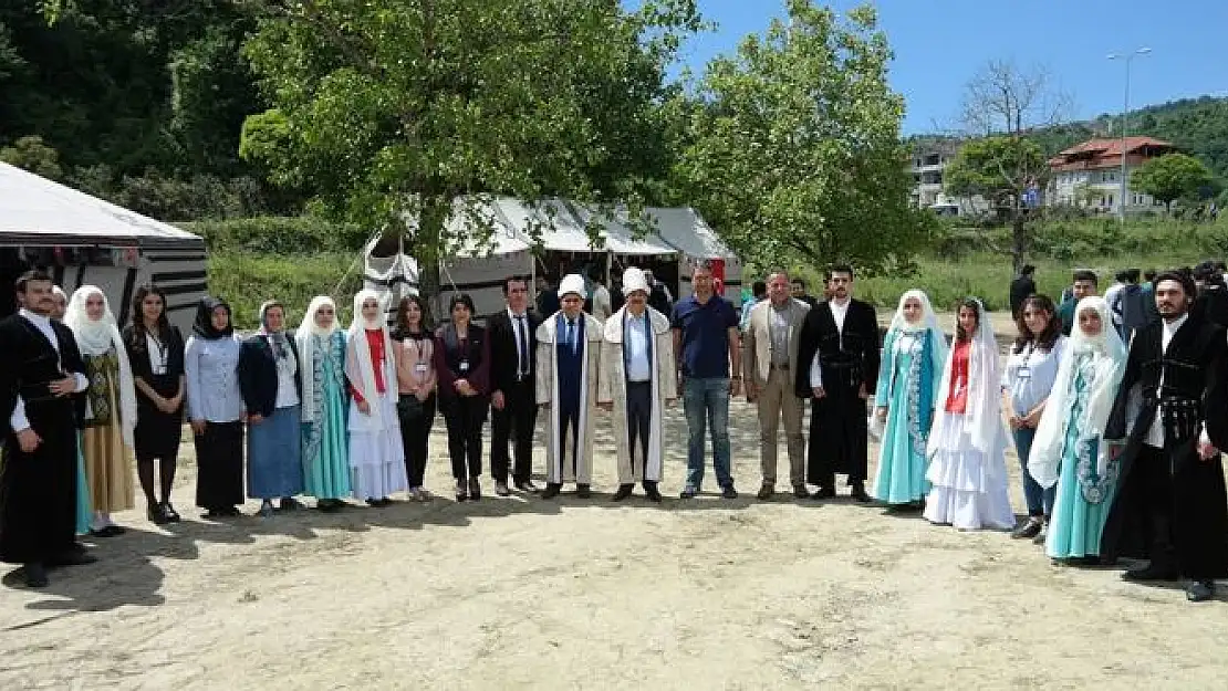 Karaçay'da Türk otağı kuruldu