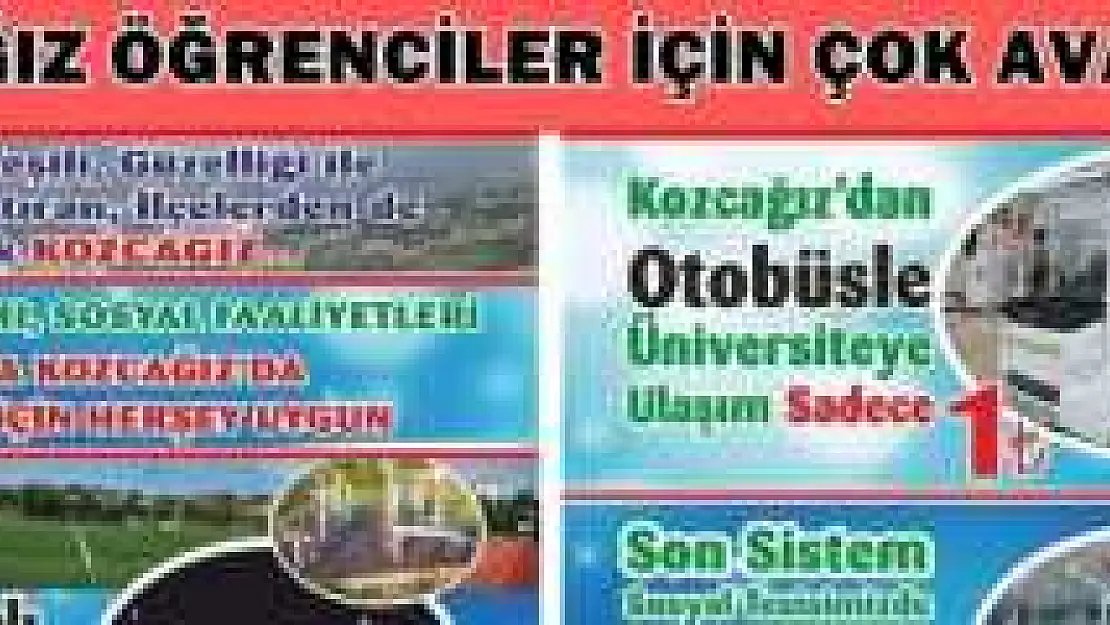  KARAMAN'DAN ÜNİVERSİTE ÖĞRENCİLERİNE ÇAĞRI