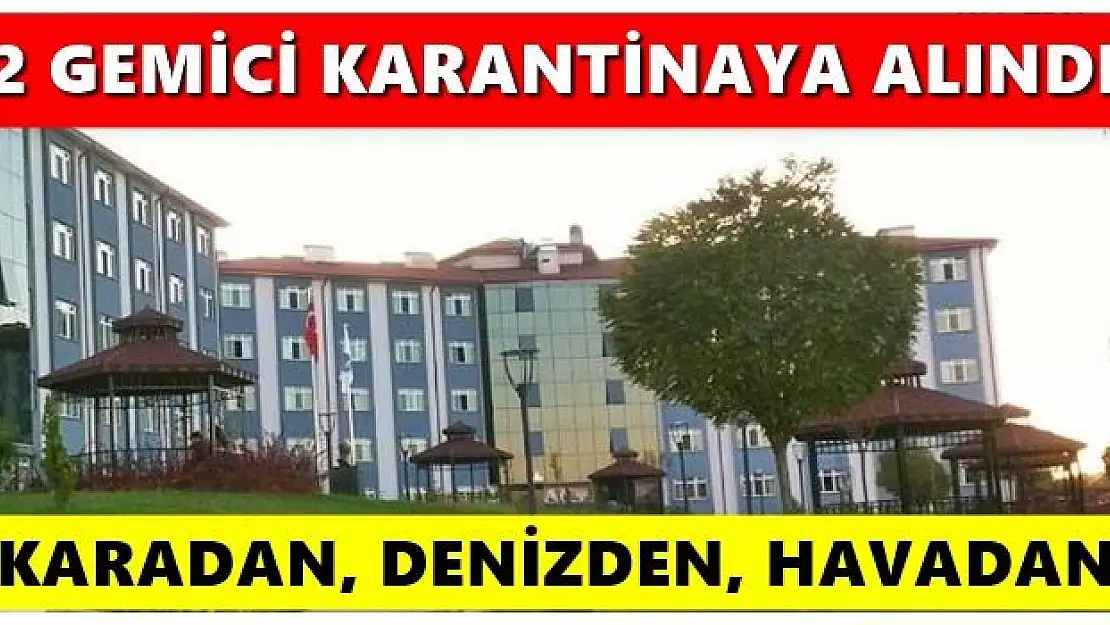 Karantina konusunda taviz yok