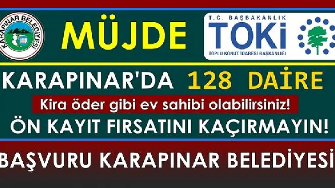 Karapınar'da TOKİ fırsatını kaçırmayın