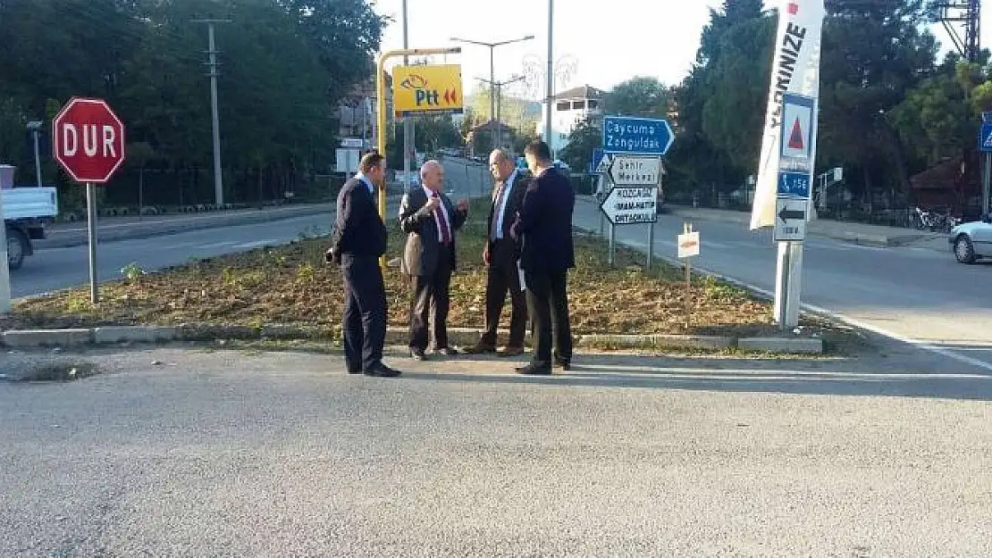 Karayolları Bölge Müdürü Kozcağız'da 
